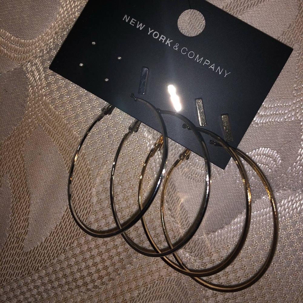 Hoop AND stud earrings